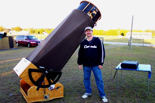 Scott with his 24" StarMaster