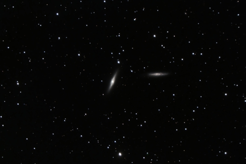 Spiral Galaxies NGC7332 and NGC7339